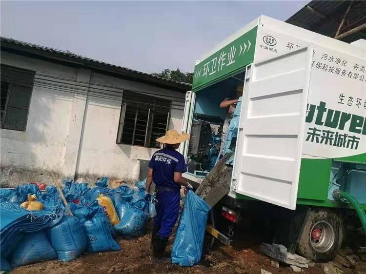 扎鲁特工业污泥压干处理